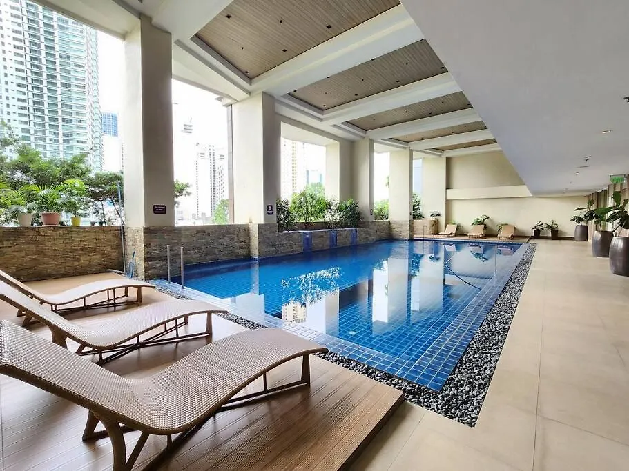 Kl Tower Executive Studio With Balcony Near Aim Makati Cbd Greenbelt Mall Manila Apartment