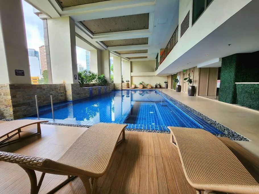 Kl Tower Executive Studio With Balcony Near Aim Makati Cbd Greenbelt Mall Manila